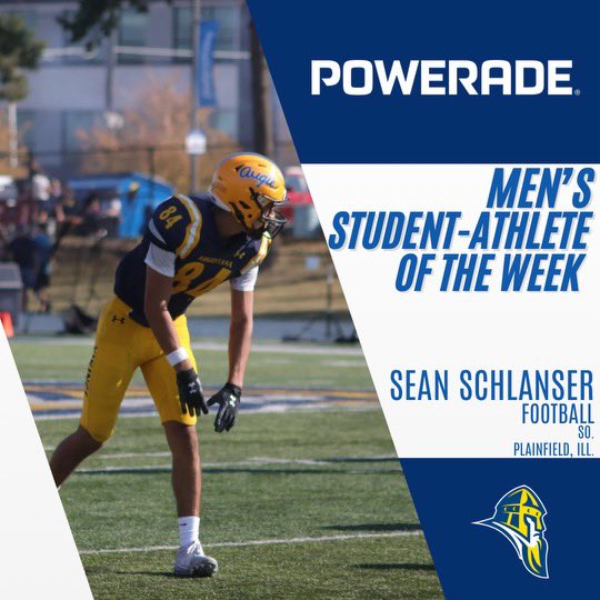 Sean Schlanser became one of just four players in the CCIW to haul in double-digit catches in a game this season over the weekend

He caught 10 passes for 92 yards and 1 touchdown on Saturday vs. Illinois Wesleyan 

<a href="/powerade/">POWERADE</a> x <a href="/AtlanticCoke/">Atlantic Coca-Cola Bottling Company</a>