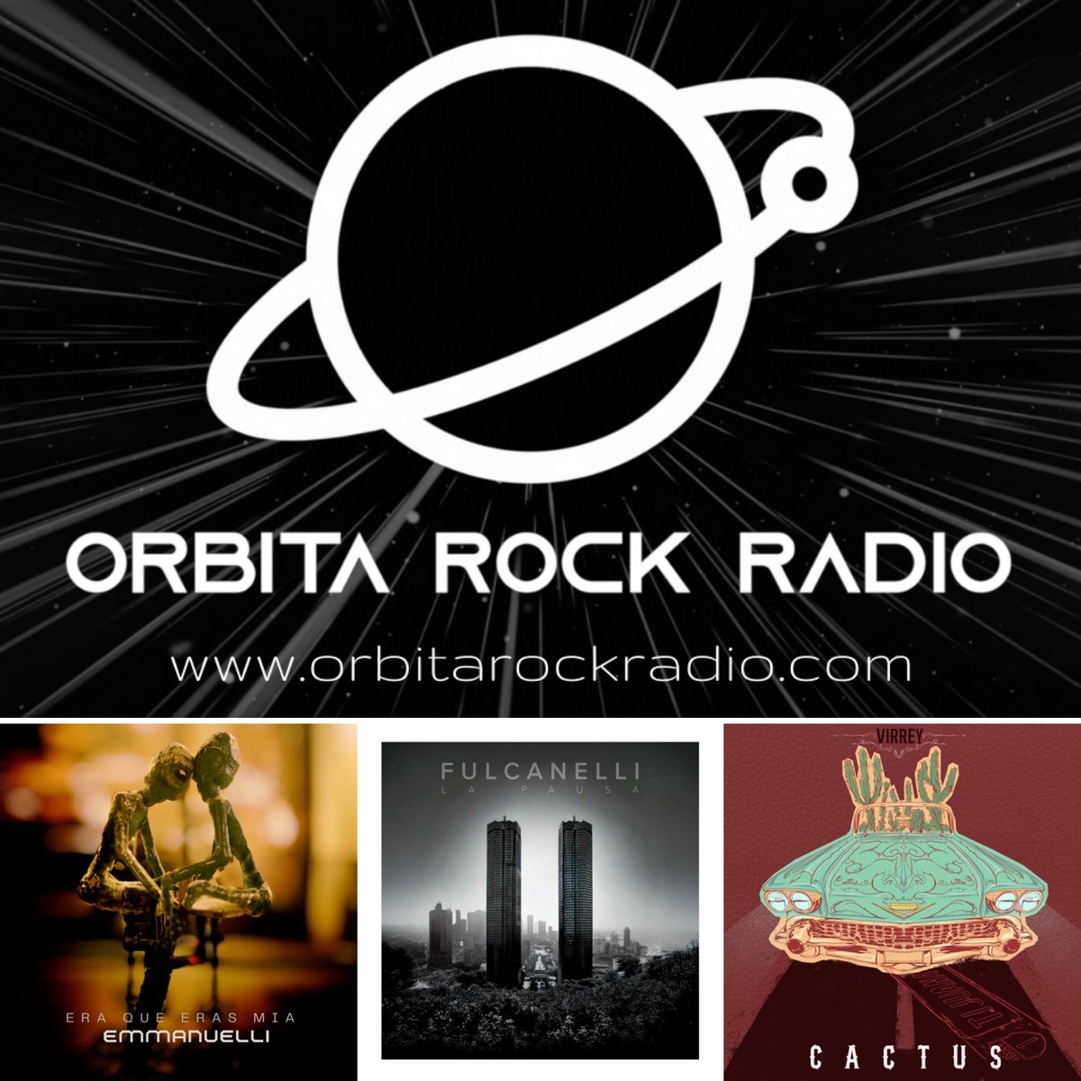 Orbita Rock Radio (@radioorbitarock) on Twitter photo #NewMusic #RockporDescubrir #Estrenos
Nueva música en la rotación regular de #OrbitaRockRadio a cargo de <a href="/FulcanelliBCN/">Fulcanelli</a> (España), #RubbenEmmanuelli (Puerto Rico) y <a href="/MusicVirrey/">virrey.music</a> (México)
Sintonízanos orbitarockradio.com
#RockenEspañol #RocknPop #OrbitaRockRadio #NuevaYork #NewMusic #RockporDescubrir #Estrenos
Nueva música en la rotación regular de #OrbitaRockRadio a cargo de <a href="/FulcanelliBCN/">Fulcanelli</a> (España), #RubbenEmmanuelli (Puerto Rico) y <a href="/MusicVirrey/">virrey.music</a> (México)
Sintonízanos orbitarockradio.com
#RockenEspañol #RocknPop #OrbitaRockRadio #NuevaYork