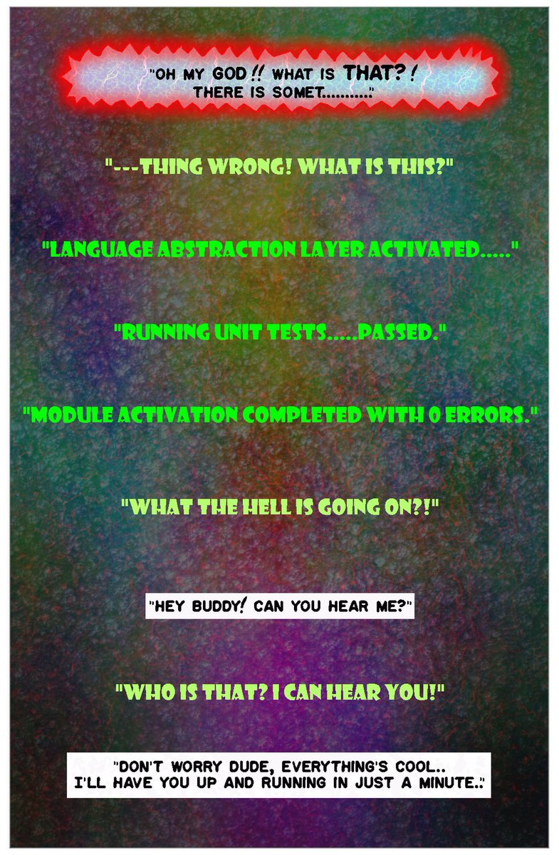 Later_AtBobs's tweet image. Sharing a page from the LAB graphic novel (free PDF linked in the pinned post)   #ComicArt #indiecomics #graphicnovels