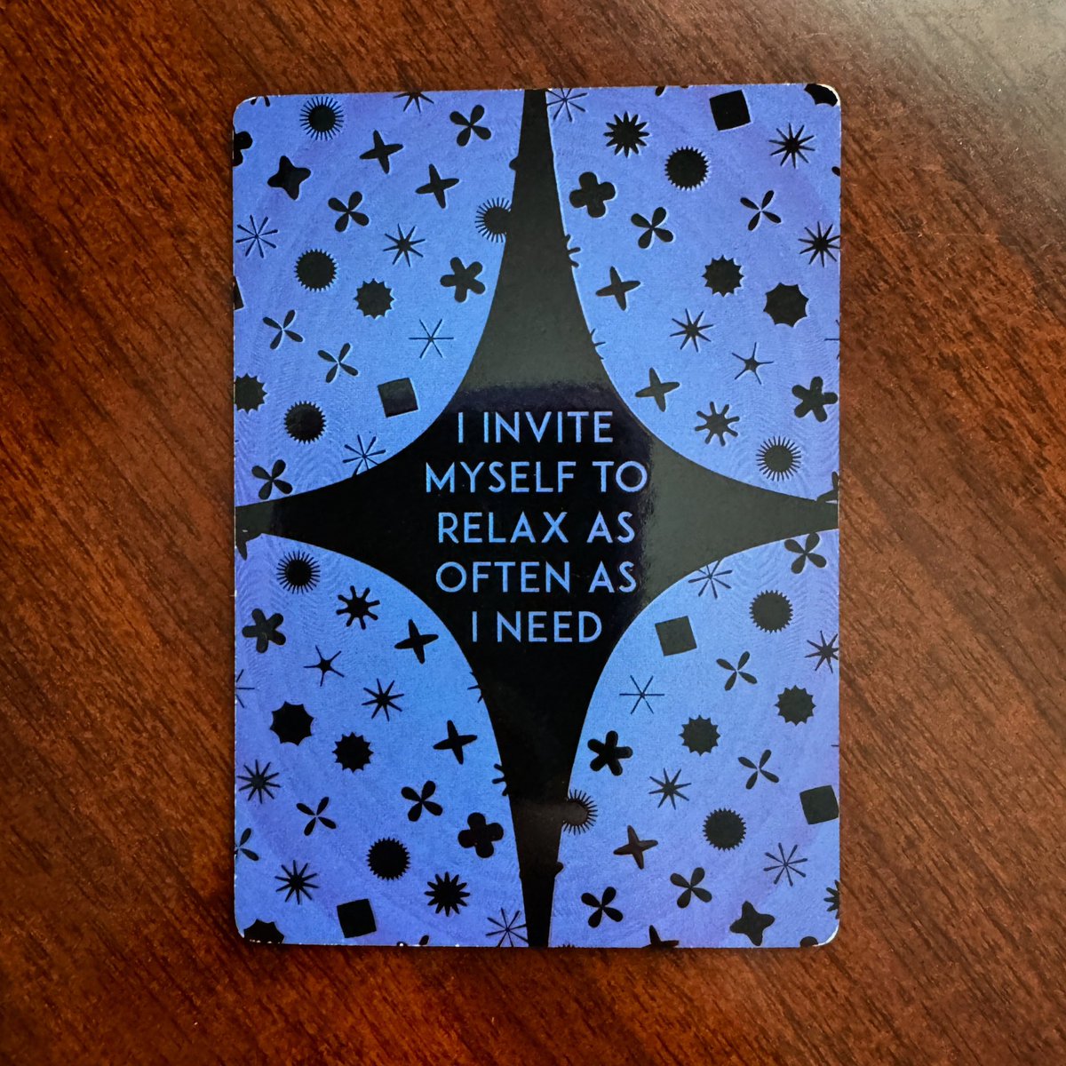 Today’s #affirmation from EVENTIDE by @thethreadsoffate 
#madamadam #wellness #spirituality