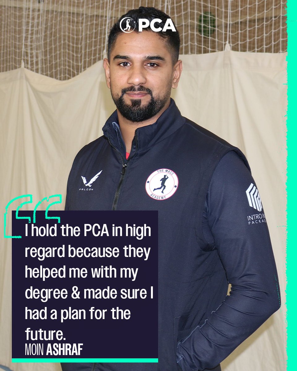 PCA (@pca) on Twitter photo Through continuing his education with support from the PCA, <a href="/MoinA23/">Moin Ashraf</a> developed the skills required to help set up his own business 🎓
He believes all members should engage with events such as #PCAFuturesWeek to best prepare them for life after cricket 👉 bit.ly/AshrafMACC Through continuing his education with support from the PCA, <a href="/MoinA23/">Moin Ashraf</a> developed the skills required to help set up his own business 🎓
He believes all members should engage with events such as #PCAFuturesWeek to best prepare them for life after cricket 👉 bit.ly/AshrafMACC