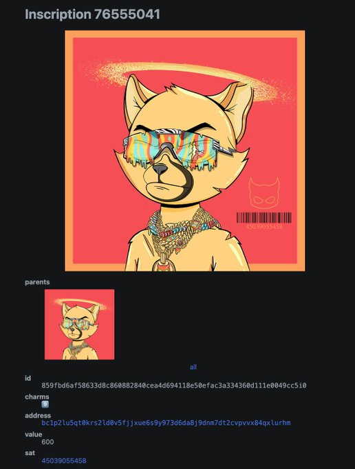 Phase 2✌️

✨Following a successful initial distribution of 20% of Passes, we are ready to begin Phase 2. 

In this phase, participants can burn any Solana NFTs in exchange for a BTCat Pass.

15 Sol NFTs = 1 BTCat Pass.

💎Parent/Child Collection inscribed on exotic Sats💎