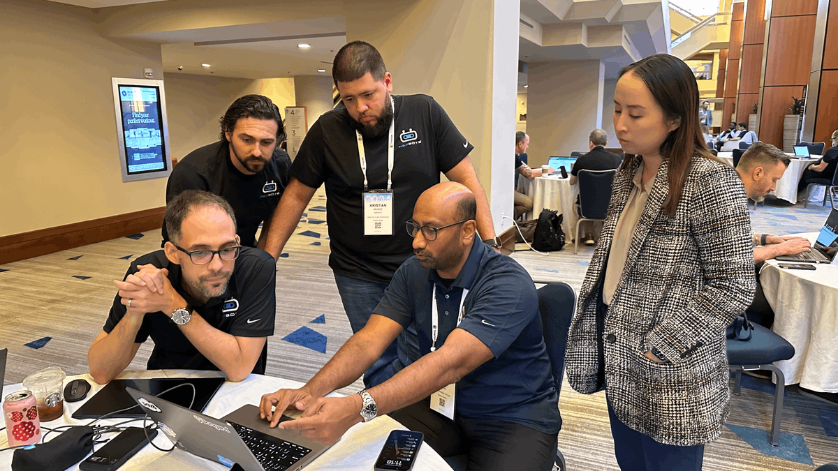 mspbots's tweet photo. 📸 Thrilled to have Joe Alapat, founder &amp; CPO of @LiongardHQ, strategizing with MSPbots! Together, we’re empowering MSPs with automation and proactive intelligence! 🚀 Here’s to more value and success! #ITNationConnect #ITNation2024 #MSPbots #Liongard #MSP #Automation https://t.co/8lygEVUpE0