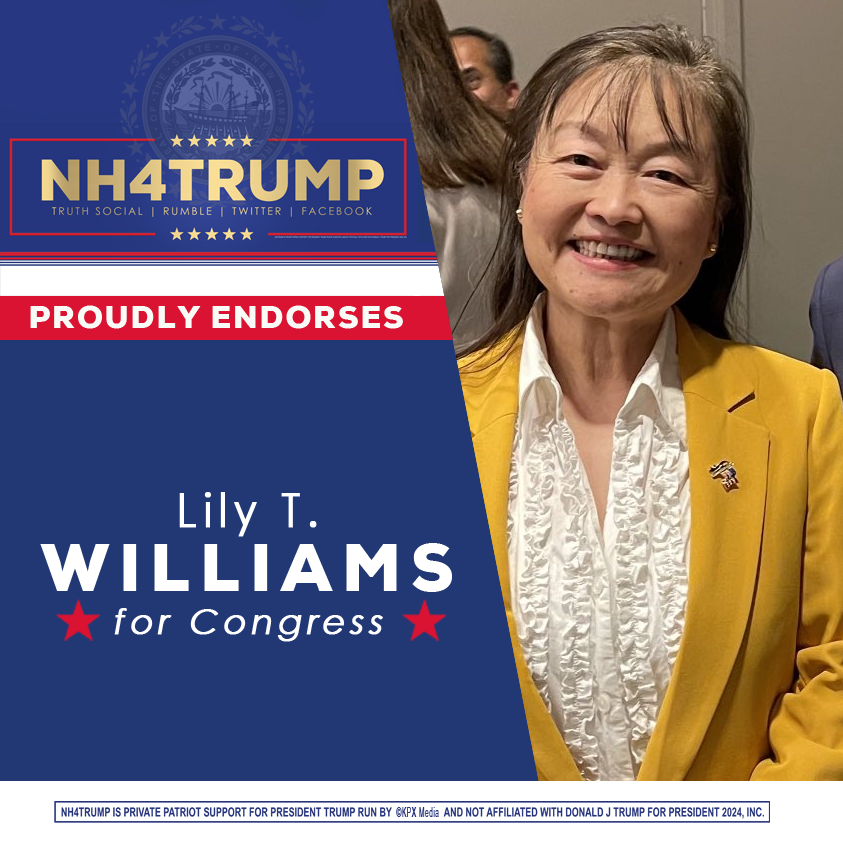 Nh4Trump603's tweet photo. We MUST get @Lily4Liberty across the finish line tomorrow along with President Trump! 

VOTE RED UP &amp; DOWN THE BALLOT!!!!!!!!!! https://t.co/eiddxvO4VL