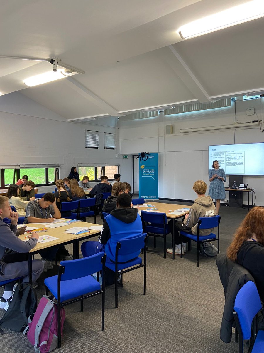 On Halloween we hosted over 60 Surrey Scholars on our Y11 GCSE Revision Masterclasses Launch. Our sustained series is designed to dispel the fear &amp; horror of exam prep ahead of May. We can’t wait to host our full cohort online from Wed with content delivered by our exam tutors!👻