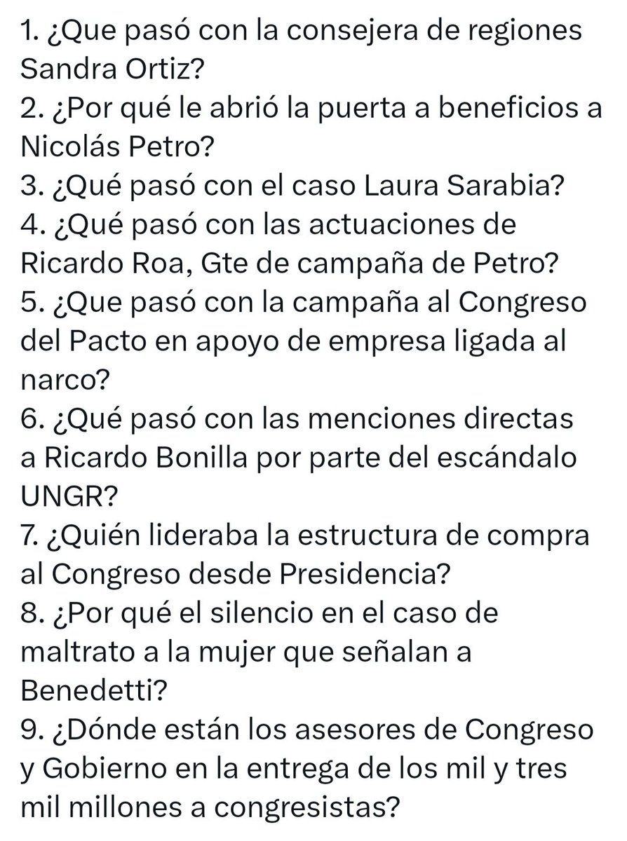 Mechitascasmont's tweet image. 😡 ESTÁN #COMPRADOS ENTES CONTROL 🇨🇴 PARA QUE NO HAYA #CAPTURAS_POR_CORRUPCIÓN?
@Petrogustavo @FiscaliaCol @PGN_COL @CGR_Colombia @CorteSupremaJ @SenadoGovCo @CConstitucional @MinjusticiaCo @consejodeestado @USAGov @CamaraColombia @MarioDB @NoticiasCaracol  @CIDH 
@RevistaSemana