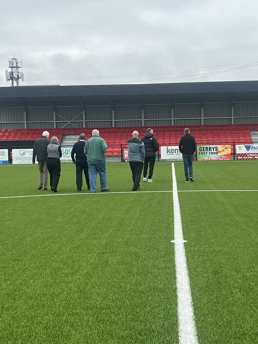 Today we had the pleasure of visiting Kirkintilloch Rob Roy FC. The BID Board members were provided with update on the plans for the facility and discussed ways in which the BID can support the club going forward. Watch this space!! <a href="/KirkyRobRoyFC/">Kirkintilloch Rob Roy FC</a> #local #business