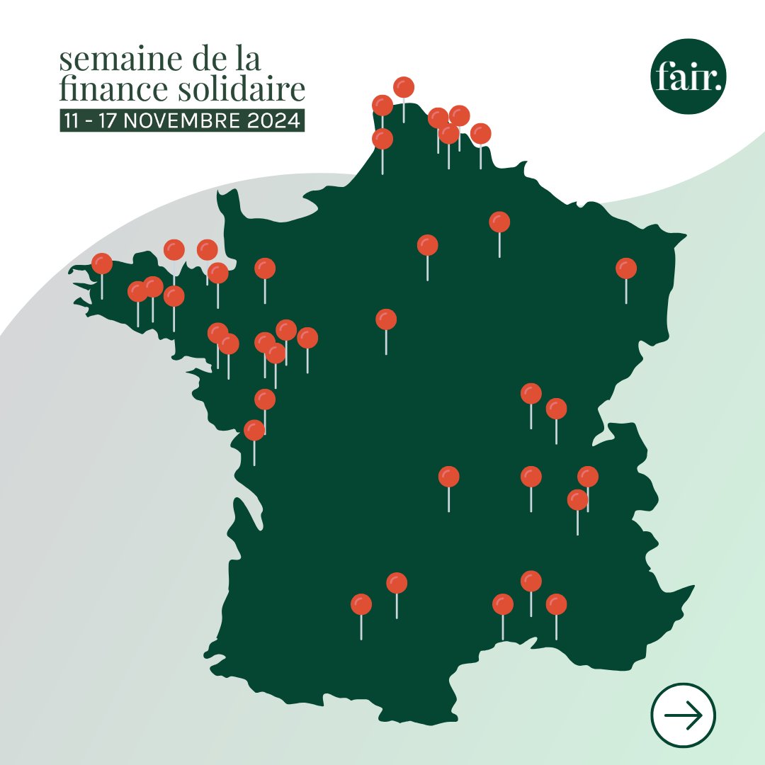 Du 11 au 17 novembre, rejoignez la Semaine de la Finance Solidaire et découvrez comment votre épargne peut transformer le monde. Conférences, ateliers, visites de projets… ne manquez pas ces événements inspirants ! 👉  swll.to/HlHOApB #SFS24 #ESS