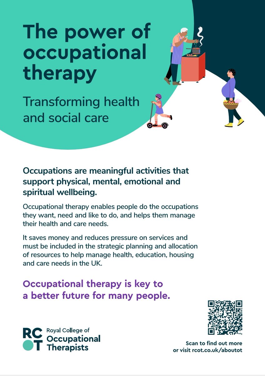 TheVenusMadden's tweet image. Happy #OTWeek to our incredible Occupational Therapy workforce, esp those at the @HHFTnhs 💚

Your work builds hope, resilience, &amp;amp; belonging. I am very grateful for your impact, OTs, support workers, and OT students—you are all AWESOME! Thank you!!! 🤩
@HHFTCNO @theRCOT @HIOWAHPs