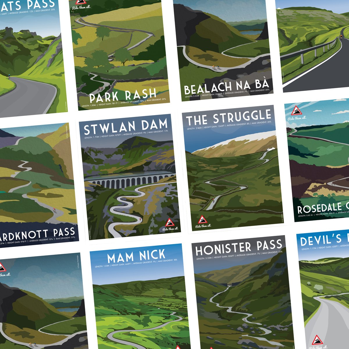 The 2 for £30 offer on all 100 Climbs prints IS BACK! For TWO weeks ONLY! 

100climbs.co.uk/product-page/2…
