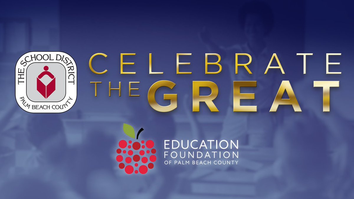 pbcsd's tweet photo. 🍎🏆🎉 Finalists Announced for Annual Celebrate the Great Awards! The District has named its finalists for the 2024-2025 Principal of the Year, Assistant Principal of the Year, Teacher of the Year, and School-Related Employee of the Year. Each finalist was selected by their region’s leadership team in recognition of their demonstrated history of excellence and meaningful contributions to their schools and communities.
@EducationFdnPBC and the District will host an event to honor the finalists, referred to as Celebrate the Great. The event will take place in January 2025.
📲Click here to read the list of finalists: https://t.co/poCSTX6xh8