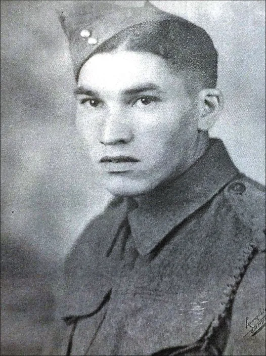 CraigBaird's tweet photo. Each day leading up to Remembrance Day, I am profiling those who served in the armed forces of Canada.
Today, it is the story of Charles "Checker" Tomkins, a Cree code-talker from Alberta who kept his oath of secrecy for decades.

🧵1/8 https://t.co/M0FEGIuxDU