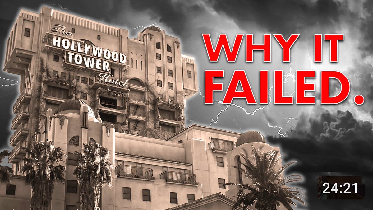 MikeFromThePrty's tweet image. 🚨 NEW VIDEO 🚨
“How Disney Ruined the Tower of Terror” out now! 🛎️ ⚡
youtu.be/5W4Vc5gIeVk?si…