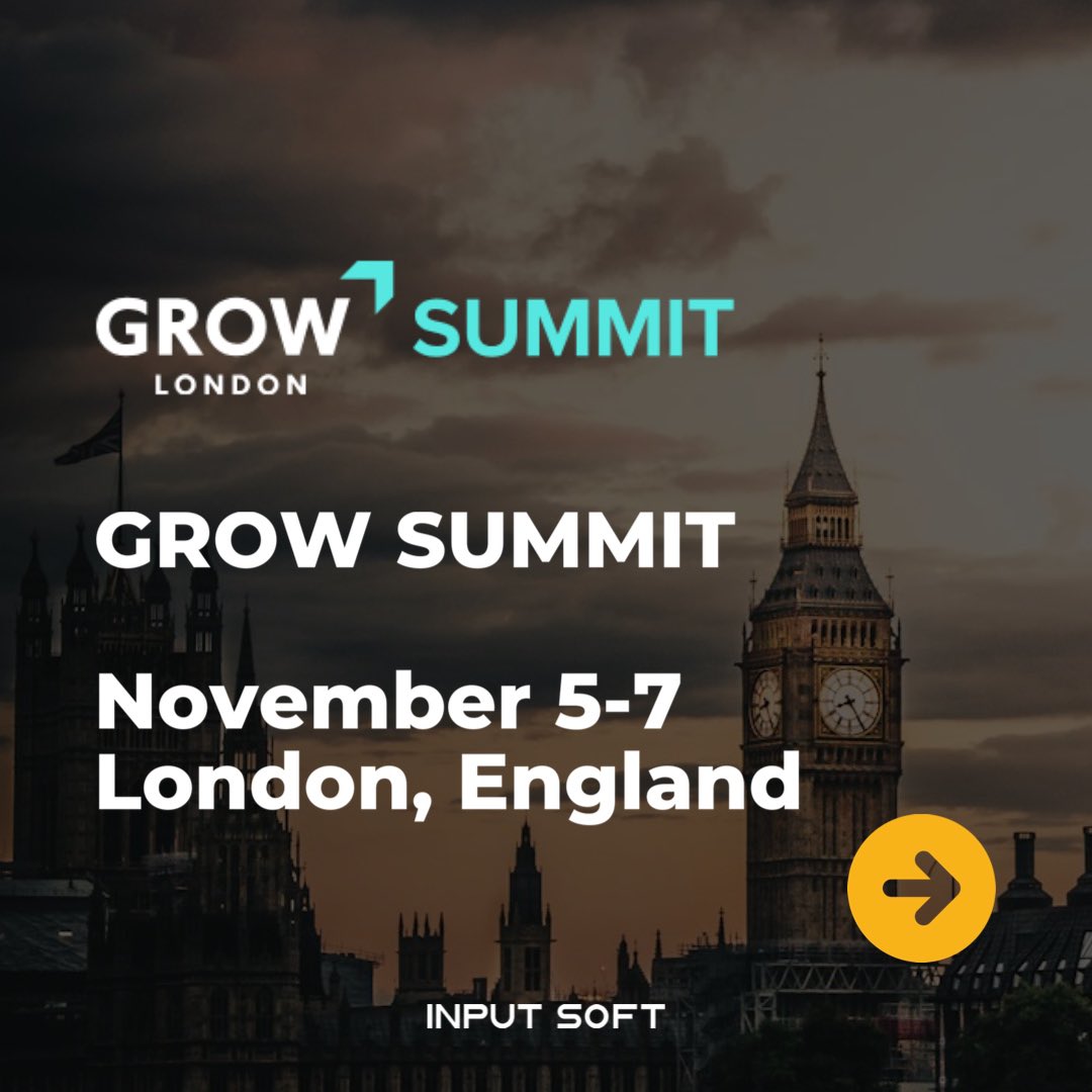 InputSoftware's tweet image. Catch our team at these events before the year ends!