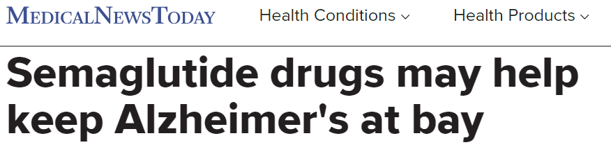 DrAmitKmrAIIMS's tweet photo. Why semaglutide why? If type 2 diabetes is associated with Alzheimer's disease, then this article by @mnt  is also misleading... https://t.co/LBXOkRzaGL