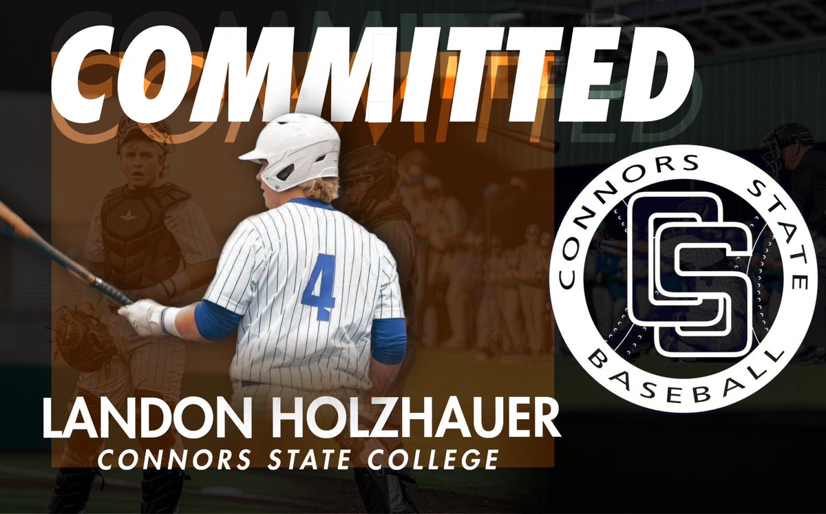 Landon Holzhauer (@landonholzhauer) on Twitter photo I am extremely excited to announce my commitment to play baseball at Connorโs State College. Thank you to God, my family, and my coaches for helping me get to this point. <a href="/JTBaker51/">JT Baker</a> <a href="/Rzrbk40/">Travis Hill</a> <a href="/FayDogBaseball/">PurpleDogBaseball</a> <a href="/adtj20/">Todd Whaley</a> <a href="/USNatsNational/">US Nationals Baseball</a> <a href="/PrepBaseballAR/">Prep Baseball Arkansas</a> <a href="/KBoBaseballGuru/">Kevin Bohannon</a> I am extremely excited to announce my commitment to play baseball at Connorโs State College. Thank you to God, my family, and my coaches for helping me get to this point. <a href="/JTBaker51/">JT Baker</a> <a href="/Rzrbk40/">Travis Hill</a> <a href="/FayDogBaseball/">PurpleDogBaseball</a> <a href="/adtj20/">Todd Whaley</a> <a href="/USNatsNational/">US Nationals Baseball</a> <a href="/PrepBaseballAR/">Prep Baseball Arkansas</a> <a href="/KBoBaseballGuru/">Kevin Bohannon</a>