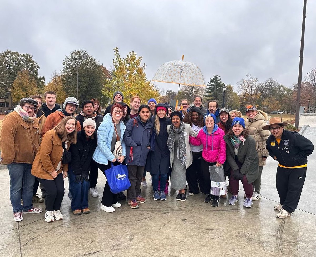Tina Smith (@tinasmithmn) on Twitter photo It’s hard not to notice the huge amount of hard work <a href="/IlhanMN/">Ilhan Omar</a> has put into this election.
Her campaign paid for two big canvasses to get out the vote, reaching thousands of Minnesotans. She's been up early kicking off door knocks and out late rallying organizers. It’s hard not to notice the huge amount of hard work <a href="/IlhanMN/">Ilhan Omar</a> has put into this election.
Her campaign paid for two big canvasses to get out the vote, reaching thousands of Minnesotans. She's been up early kicking off door knocks and out late rallying organizers.
