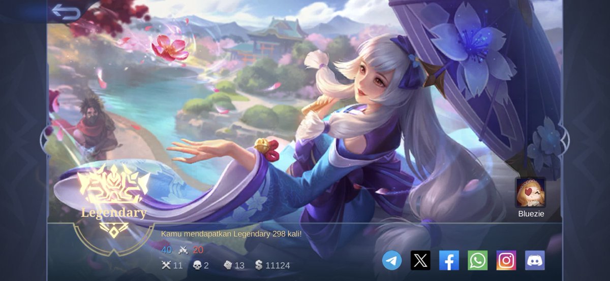 navydgreen's tweet photo. I'll go first. Sign hero ku kagura, tapi kalo lagi bad play ya kadita wkwkwk. Suka pake karena dari awal main ml diajarinnya make hero itu, dan lama-lama jadi bisa kuasain. Terus ya enak aja makenya pokoknya jadi ak lof banged https://t.co/eO7xswyEkJ
