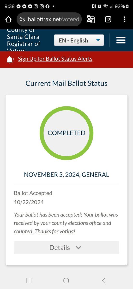 Track your mail in ballot! 💙🩵💙
ballottrax.net