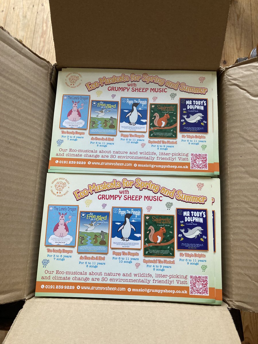 Look what arrived in the post! Enough to make a Grumpy Sheep bleat with joy! grumpysheep.com