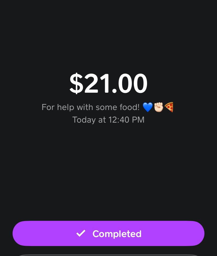 ekymutualaid's tweet photo. There’s no such thing as leftovers or bonuses. We’re a bunch of exhausted ass femmes and thems volunteers trying to take care of our kinfolks and every penny you send our way goes directly back to someone who NEEDS IT. 
https://t.co/Vyn87kl8fT
$ekymutualaid
Venmo- @ekymutualaid https://t.co/vK3ppdDfdf