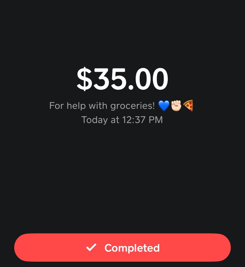 ekymutualaid's tweet photo. There’s no such thing as leftovers or bonuses. We’re a bunch of exhausted ass femmes and thems volunteers trying to take care of our kinfolks and every penny you send our way goes directly back to someone who NEEDS IT. 
https://t.co/Vyn87kl8fT
$ekymutualaid
Venmo- @ekymutualaid https://t.co/vK3ppdDfdf