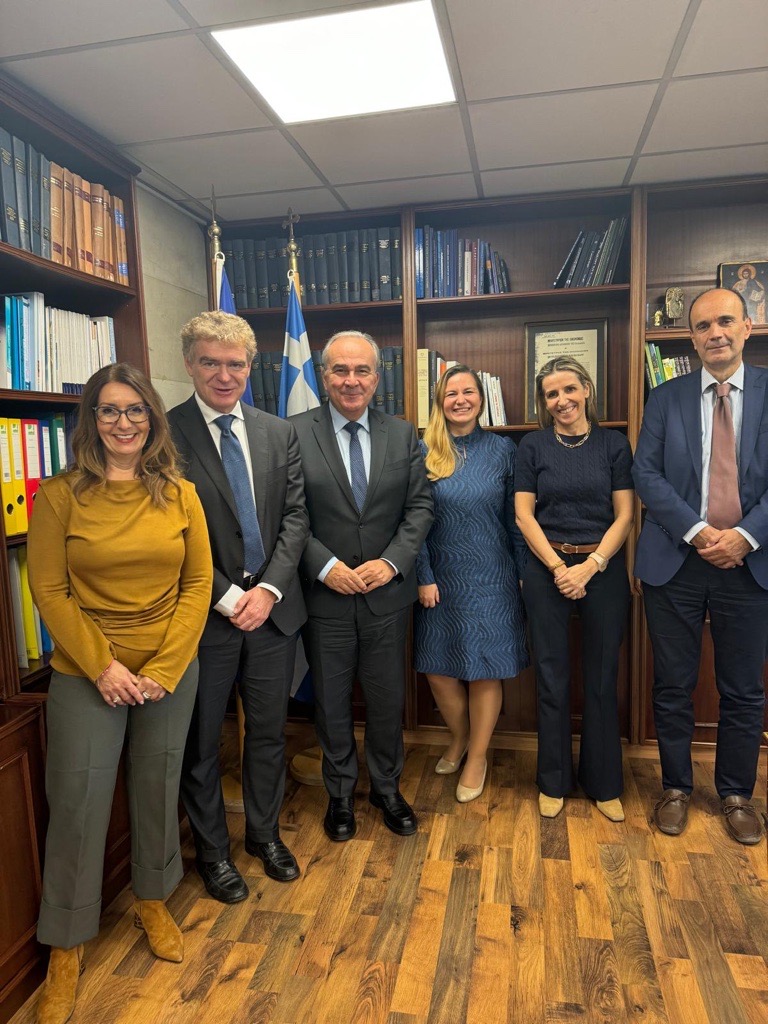 🇬🇷 Effective meeting with Greece's Alternate Minister of Economy &amp; Finance Nikos Papathanasis and his team - Vassiliki Pantelopoulou, Georgios Zervos &amp; Rania Oikonomou. We discussed the implementation of the European Social Fund Plus and future reforms &amp; investments.

#EUFunds