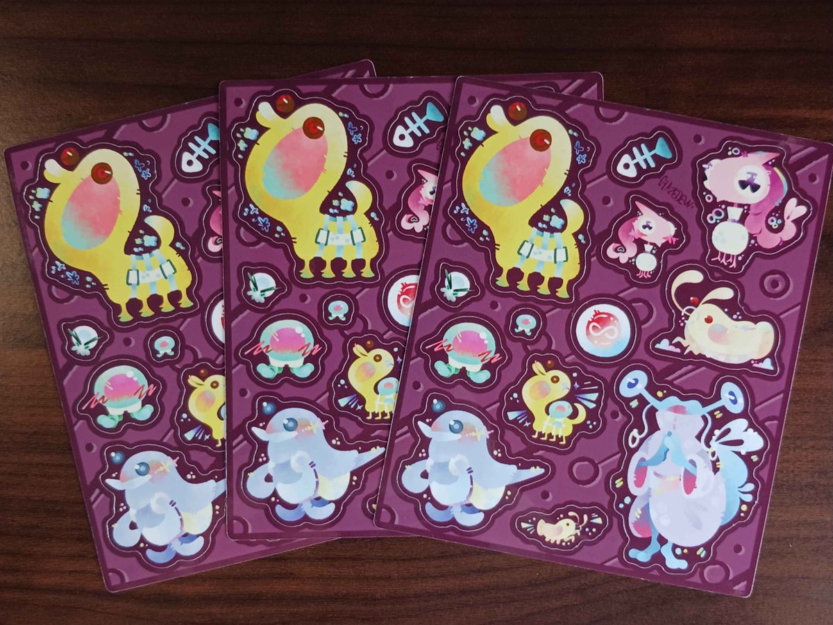 glazenewt's tweet photo. side order and salmon run sheets!!!! i love them so much 😭 https://t.co/IeplMGFumH