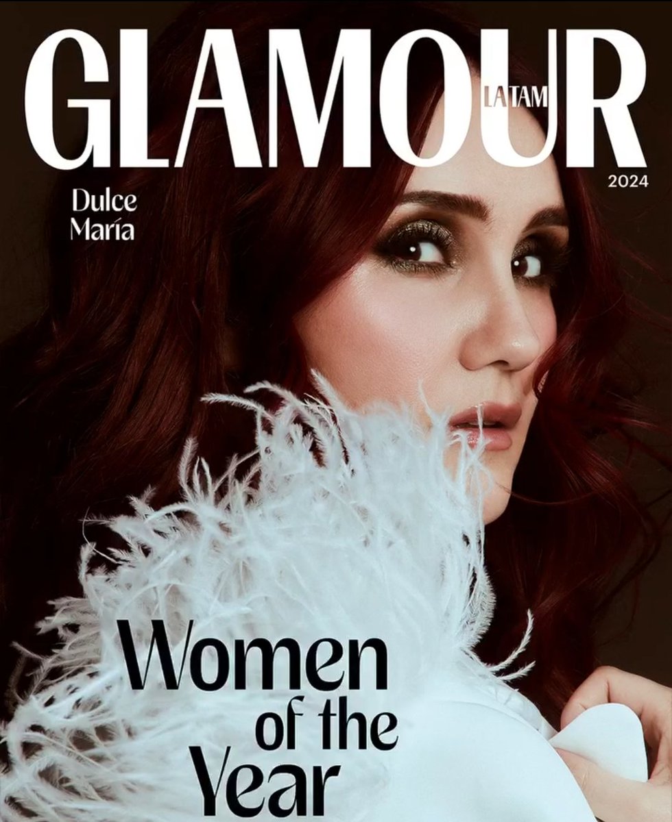 dmstreams's tweet photo. WOMEN OF THE YEAR!

Dulce Maria é uma mulher do ano da Glamour LATAM. https://t.co/qDY7uGTsCo