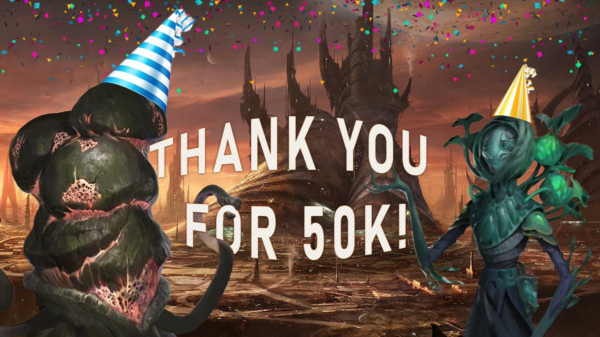 🎉 We've hit 50,000 Fanatic Purif-- um, Subscribers on YouTube! 

Thanks for all of your support as we explore the galaxy together!

Join us: youtube.com/@StellarisOffi…