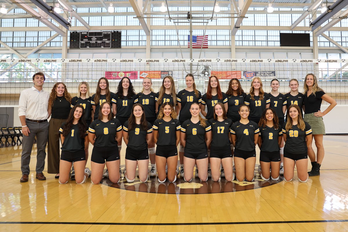 Adelphi Volleyball tweet media