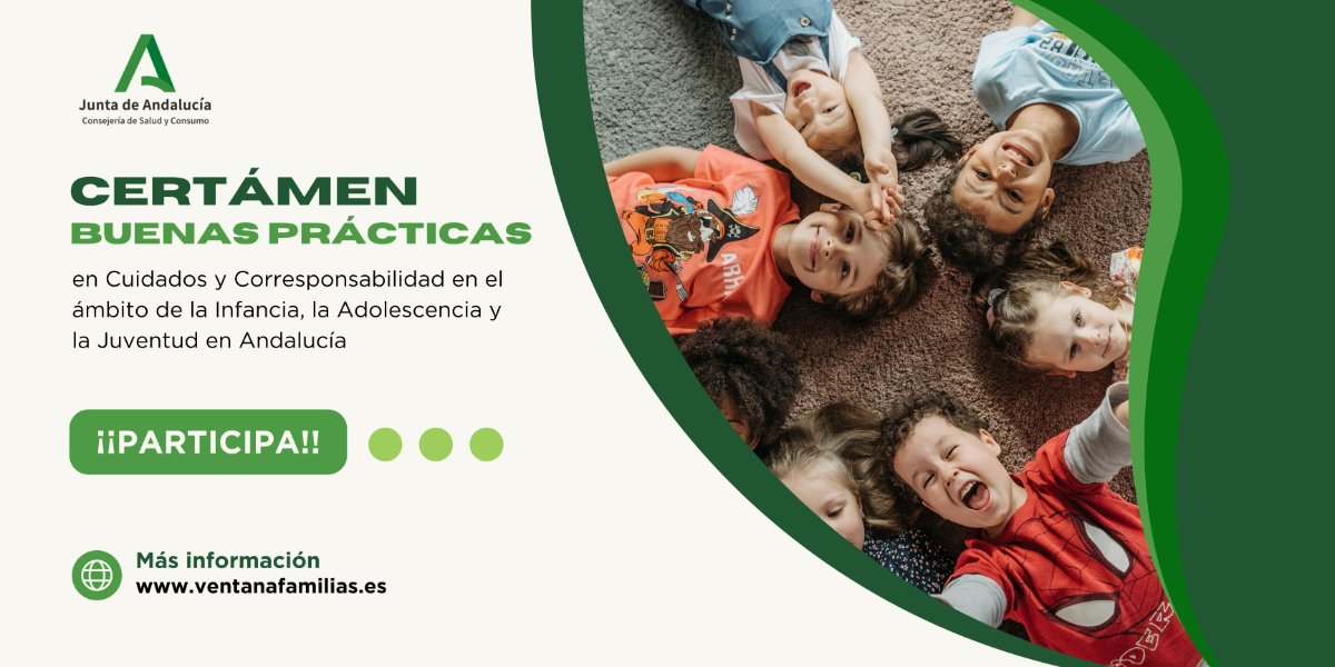 La Consejería de Salud y Consumo ha lanzado el primer certamen de buenas prácticas en corresponsabilidad en cuidados de salud en Andalucía.
