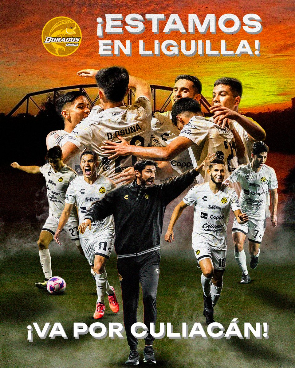 Dorados's tweet image. 🐠 ¡𝗘𝗟 𝗚𝗥𝗔𝗡 𝗣𝗘𝗭 𝗘𝗦 𝗗𝗘 𝗟𝗜𝗚𝗨𝗜𝗟𝗟𝗔! 🔥✅

¡La locura Dorada estará presente en la #FaseFinal de la @LigaMXExpansion! 👊😎

#HazlaDePez