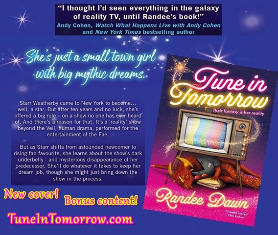 My bestselling "funny as hell" debut novel (about a reality TV show run by mythical creatures -- starring humans) "Tune in Tomorrow" has a NEW COVER and BONUS CHAPTER in its Nov. 12 reissue from Solaris Nova! Pre-order your copy today! 📚🐉📺
amazon.com/dp/1837865191
#fantasy