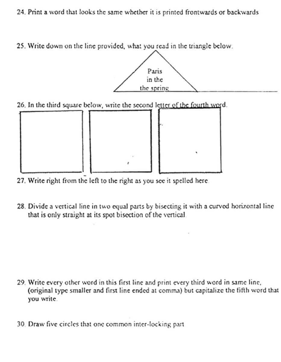 As a reminder of what voting means today, here’s the 30-question literacy test in LA that kept Black people from voting. Some states, like AL, had 70+ questions on their test that voters who weren’t grandfathered in, or couldn’t pay the poll tax had to pass.

h/t <a href="/yourrightscamp/">Know Your Rights Camp</a>