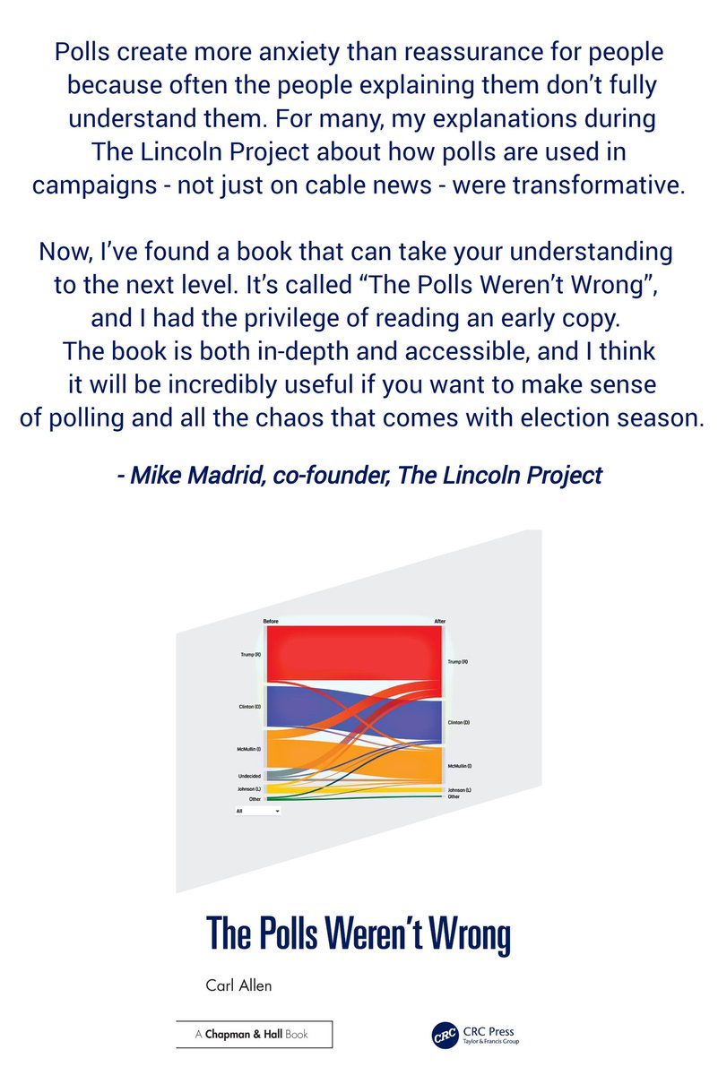 RealCarlAllen's tweet image. I fully expect DMs, EMs, etc to blow up in the next 48 hrs
If I don't respond, don't worry. I know who has supported my work and I won't lose sight of that
If you'd like to join me in developing a set of unified scientific standards for this field, my book is available in bio