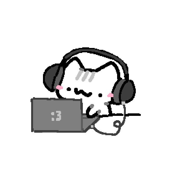 BasiilLeaf's tweet photo. cat on the puter https://t.co/JU8KaoSv3R