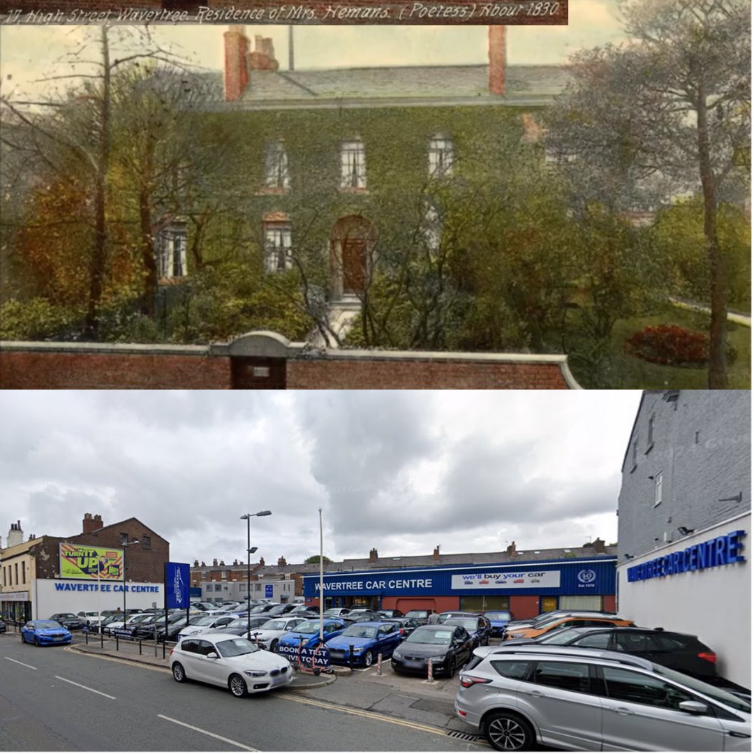 Metal Liverpool (@metalliverpool) on Twitter photo DISCOVER PICTON 🔍 The Wavertree Car Centre was once home to one of our cities most acclaimed poets, Felicia Hemans 🖋 Back in 1828, it was a glamorous villa & became infamous for alluring American sailors who stole branches of her garden features! #PICTONPLAY <a href="/CultureLPool/">Culture Liverpool</a> DISCOVER PICTON 🔍 The Wavertree Car Centre was once home to one of our cities most acclaimed poets, Felicia Hemans 🖋 Back in 1828, it was a glamorous villa & became infamous for alluring American sailors who stole branches of her garden features! #PICTONPLAY <a href="/CultureLPool/">Culture Liverpool</a>