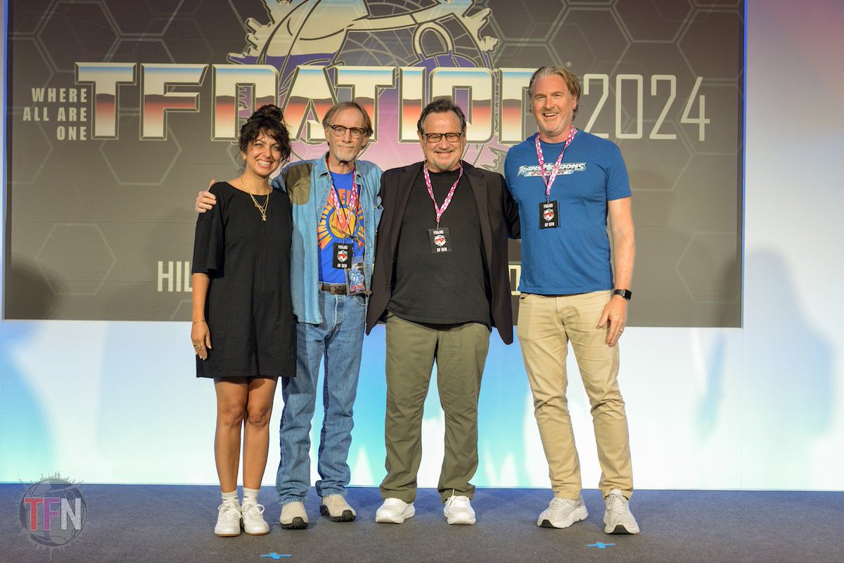 From #G1 to #Earthspark &amp; so much in-between, it's an honour to welcome incredible #Transformers guests to #TFNation each year!

Which era would you like to see us celebrate in the future?

#BeastWars #Armada #Energon #Cybertron #RID #Sunbow #TFPrime #TFAnimated #Bayverse #TFOne