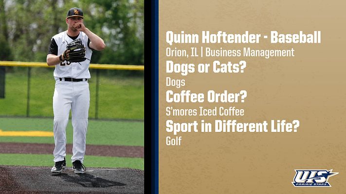 #WeAreStars (@uisathletics) on Twitter photo NEWCOMER SPOTLIGHT
➡️ Quinn Hoftender, <a href="/Baseball_UIS/">UIS Baseball</a>
Welcome, Quinn 👋
#WeAreStars | #ProtectThePrairie NEWCOMER SPOTLIGHT
➡️ Quinn Hoftender, <a href="/Baseball_UIS/">UIS Baseball</a>
Welcome, Quinn 👋
#WeAreStars | #ProtectThePrairie
