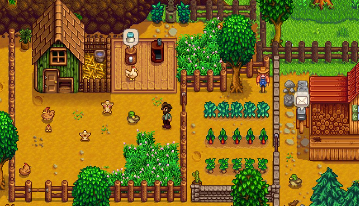 Stardew Valley 1.6 finally hits the console and mobile versions of Eric 'ConcernedApe' Barone's 30 million-selling farm life simulation game today, November 4, and with it update 1.6.9 launches across all platforms. Check out the patch notes. bit.ly/3Ccl0PX