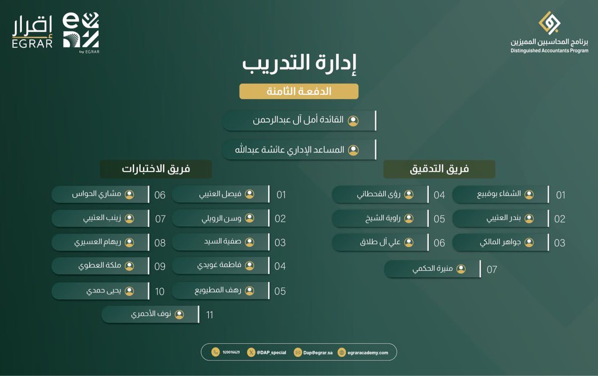 برنامج المحاسبين المميزين tweet media