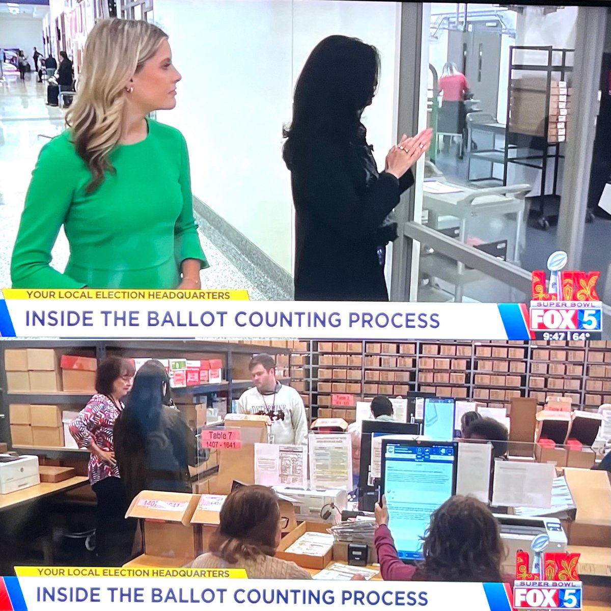 <a href="/fox5sandiego/">FOX 5 San Diego</a> Bravo <a href="/ZaraBarkertv/">Zara Barker</a> 👏👏!
Great job on the in-depth segment about our local ballot counting process 🇺🇸!