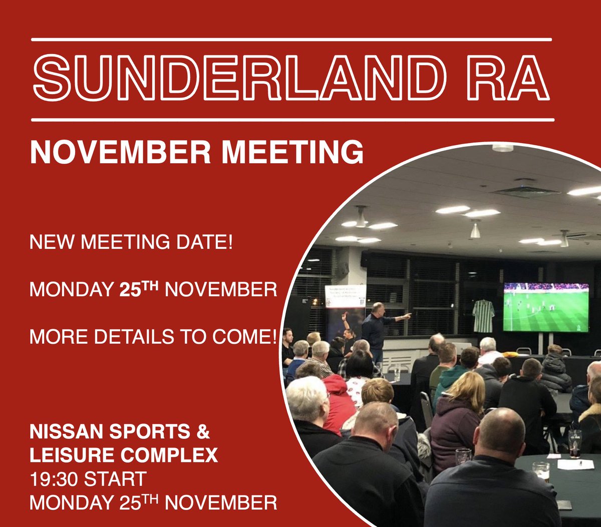 🚨NOVEMBER MEETING🚨
The date for our November meeting has changed, the meeting will now take place on Monday 25th November. More details to come…