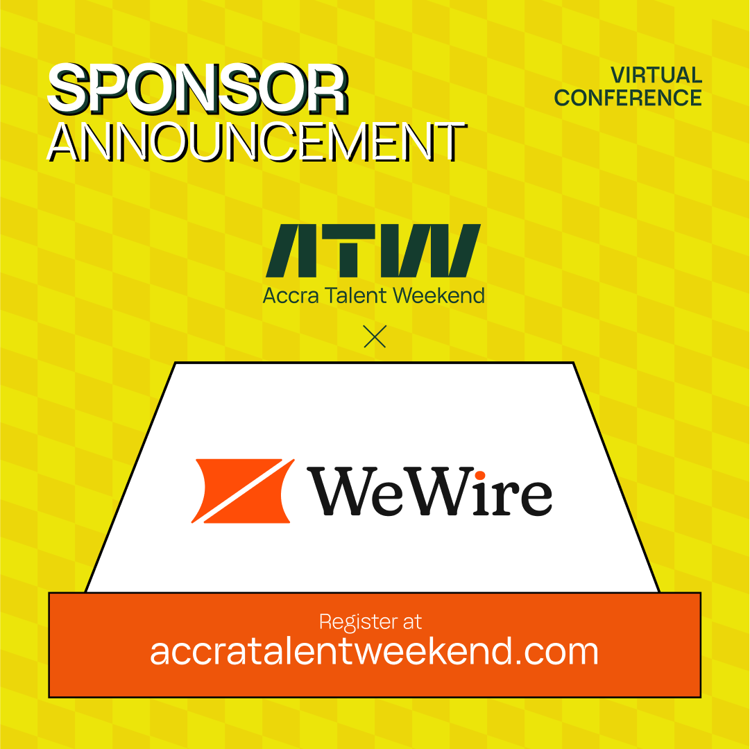 Exciting News!🎉

We're thrilled to announce WeWire as a sponsor 

Founded with a vision to unlock the full potential of businesses, <a href="/usewewire/">WeWire</a> empowers financial growth and prosperity. Their support is helping us bring together young talents to shape the future of work in Ghana.