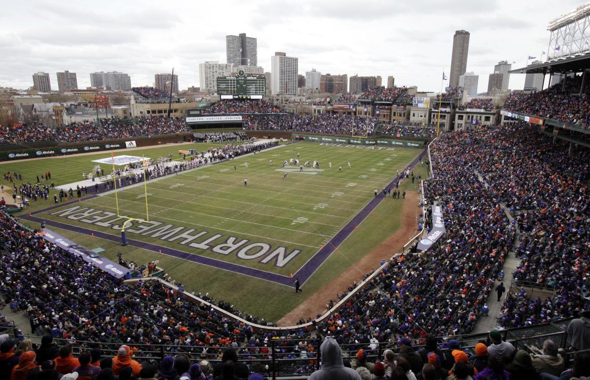 Ohio State vs Northwestern at Wrigley Field (11/16) will be at Noon on BTN