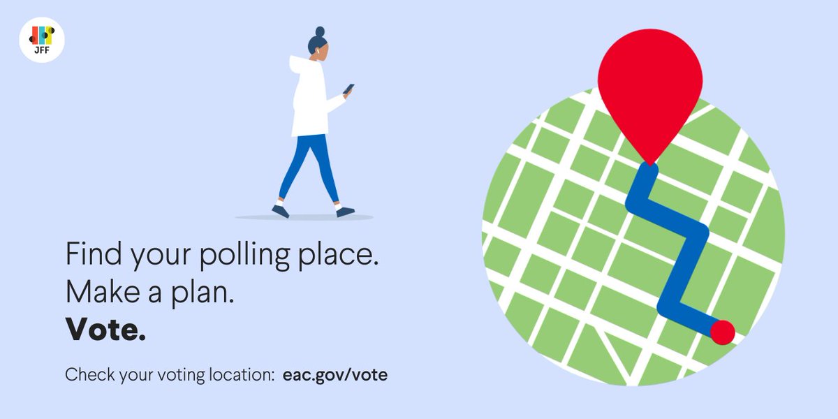 🗳️ Do you know where your polling place is? Make a plan to get out the vote tomorrow, Tuesday, Nov. 5. Find your polling place: hubs.la/Q02WPTjt0 #Election2024 #GOTV #vote