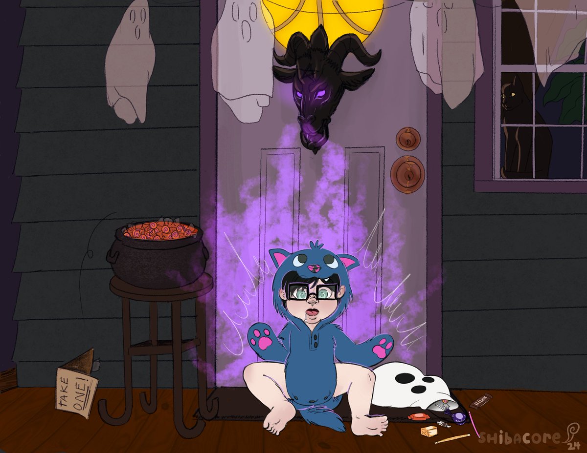 shibacore's tweet image. lil spooky regression sequence for @PaddingPrince