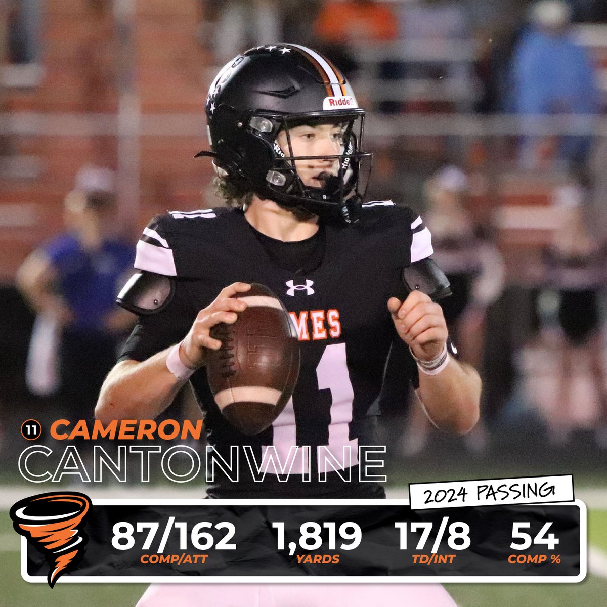 Ames High Football (@ameshighfball) on Twitter photo Our 2024 passing leader, Cameron Cantonwine. Such a fun player to watch, Cameron plays with an intensity unmatched by most at any level. A great leader and teammate, we appreciate you, <a href="/camcantonwine11/">Cameron Cantonwine</a> ! Our 2024 passing leader, Cameron Cantonwine. Such a fun player to watch, Cameron plays with an intensity unmatched by most at any level. A great leader and teammate, we appreciate you, <a href="/camcantonwine11/">Cameron Cantonwine</a> !