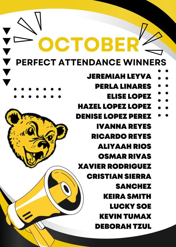 Congrats to our October Perfect Attendance Winners! | <a href="/DBranch_AMS/">Dominique Branch</a> <a href="/Sroninub2Newby/">Sharonda Newby, Ed.D</a> <a href="/HeyMrsCarterrrr/">Shonta Henderson-Carter</a> @MMrbracy <a href="/aliefisd/">Alief ISD</a> | Connect with us: aliefms.aliefisd.net | facebook.com/AMSalief/